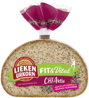 Lieken Urkorn Brot Fit und Vital Chiaktiv 400 g Packung